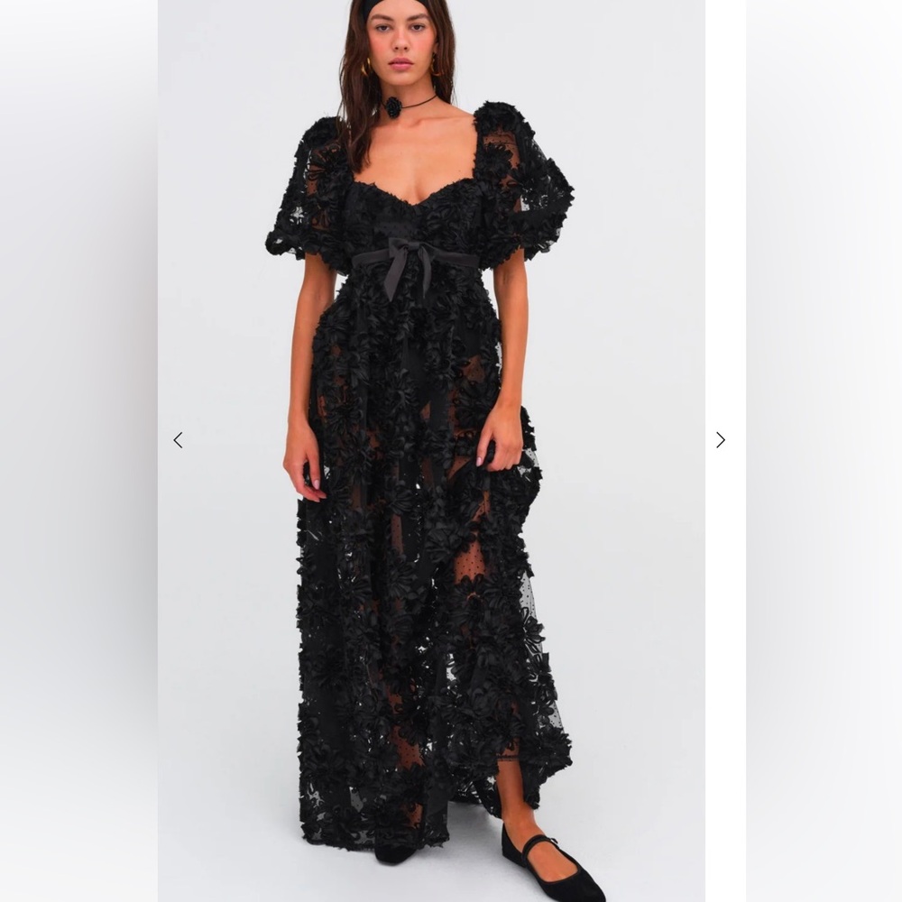NWT For Love And Lemons Astrid Maxi Dress 1x